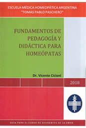 Fundamentos de Pedagogía y Didáctica para Homeópatas